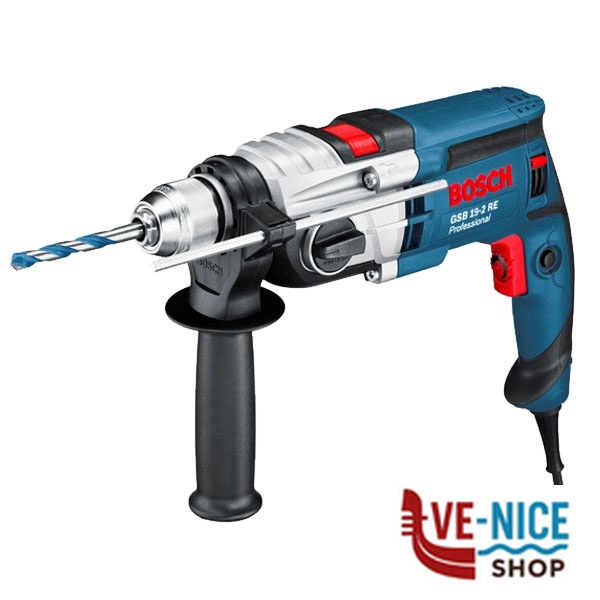 TRAPANO PERCUSSIONE GSB19-2RE PRO BOSCH 0.601.17B.500 BOSCH ELETTROUTENSILI F - immagine 2