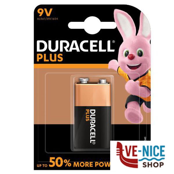 PILA PLUS TRANSISTOR MN1604 DURACELL MN1604PLUS PILE F - immagine 2