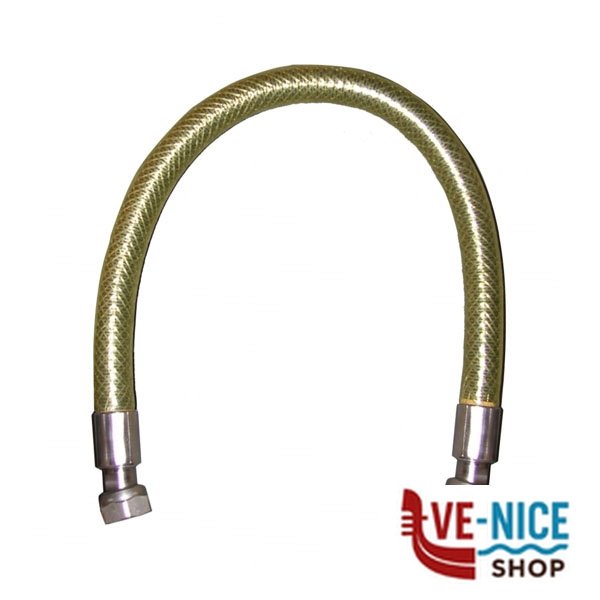 TUBO GAS INOX F1/2"-F1/2" 200 RIVESTITO F0001-00757MA TUBI GAS F - immagine 4