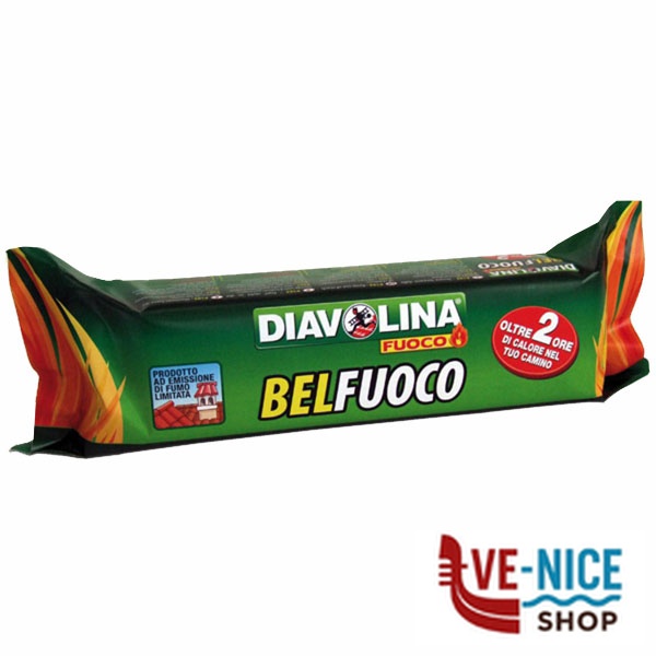 CEPPO BELFUOCO kg 1,1 DIAVOLINA 15400 ACCENDITORI-PULITORI F - immagine 2