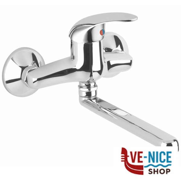 MISCELATORE LAVELLO PARETE EURORAMA 570400KE1 RUBINETTI F - immagine 6
