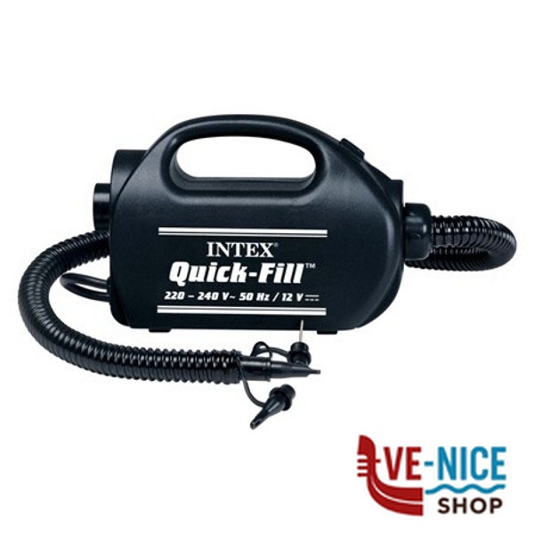 POMPA GONFIABILI ELETTRICA INTERNO/ESTERNO INTEX 68609 ACCESSORI PISCINE C - immagine 3