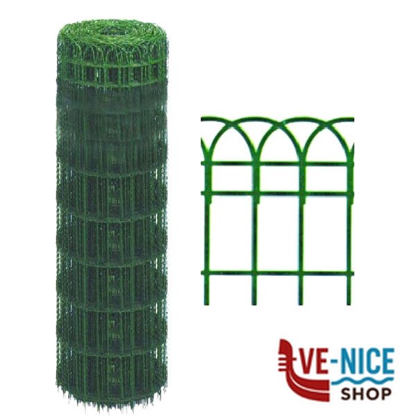 RETE ORNAMENTALE ZN+PL h 90 m 25 TREX 00988 RETE T-REX F - immagine 2