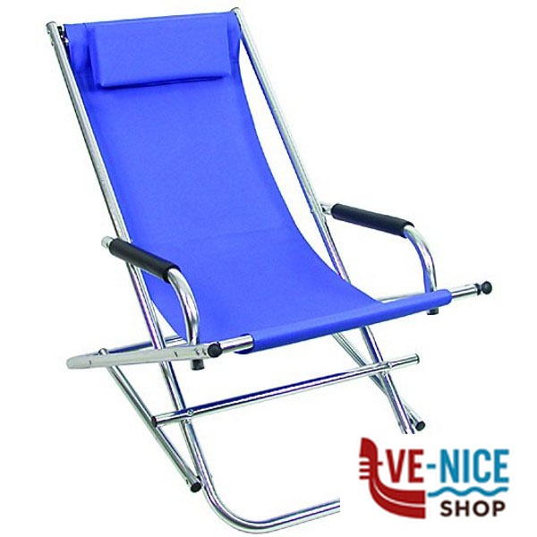 DONDOLINO ALLUMINIO GRASS BLU VETTE 00034 HZ-2109 BLUE DONDOLINI METALLO C - immagine 3