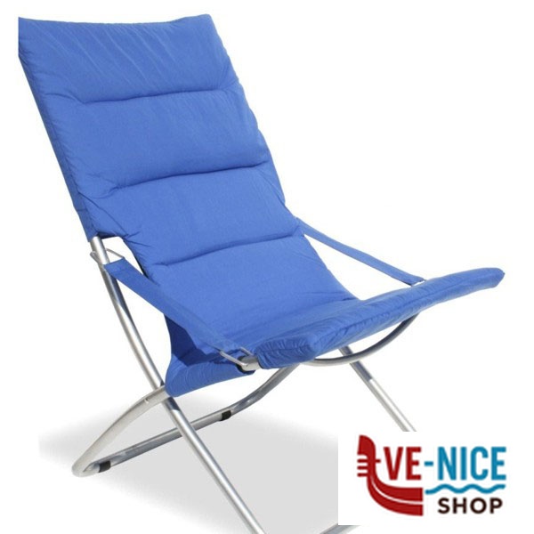 POLTRONA ACCIAIO CANAPONE BLU VETTE 04906 HDT25+24 SEDIE E POLTRONE METALLO C - immagine 2