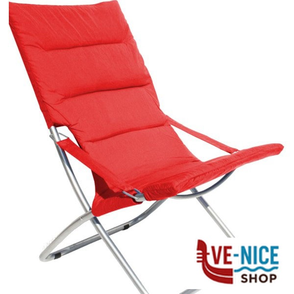POLTRONA ACCIAIO CANAPONE ROSSO VETTE 04907 HDT25+24 SEDIE E POLTRONE METALLO C - immagine 2