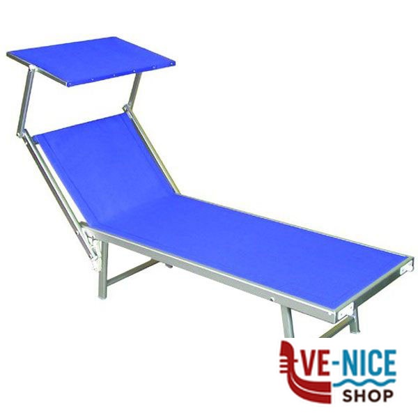 LETTINO ALLUMINIO SEA BLU VETTE 04912 F1000 LETTINI METALLO C - immagine 2