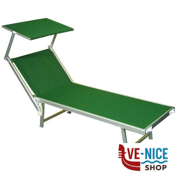 LETTINO ALLUMINIO SEA VERDE VETTE 04913 F1000 LETTINI METALLO C - immagine 2
