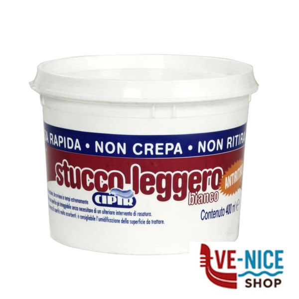 STUCCO LEGGERO ml 400 LINEA PIU' 8012760001403 STUCCO F - immagine 2