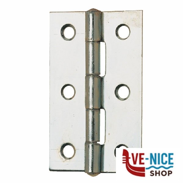 CERNIERA STRETTA SPINA FISSA ZN 50x31 120 AL 120AZ050 CERNIERE F - immagine 3
