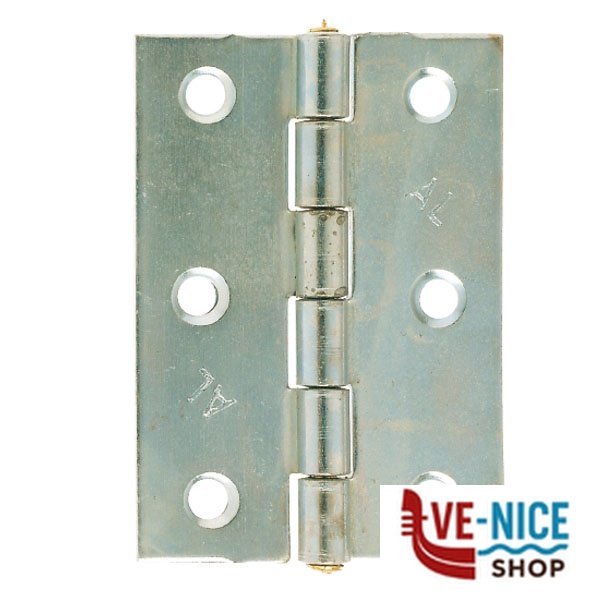 CERNIERA PESANTE SPINA FISSA ZN 70x50 838 AL 838AZ234 CERNIERE F - immagine 3