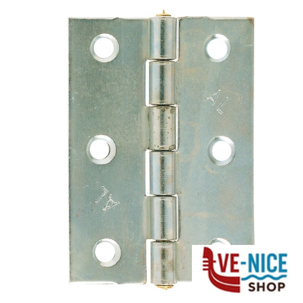 CERNIERA PESANTE SPINA FISSA ZN 38x35 838 AL 838AZ112 CERNIERE F - immagine 2