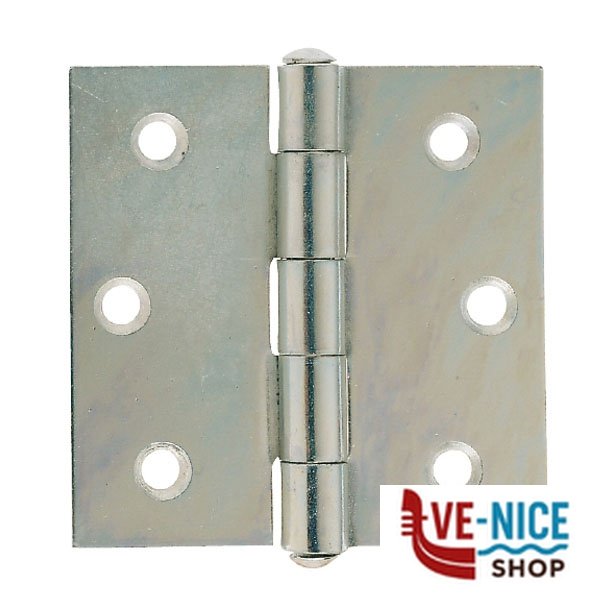 CERNIERA PESANTE SPINA FISSA ZN 75x 75 125 AL 125AZ303 CERNIERE F - immagine 2