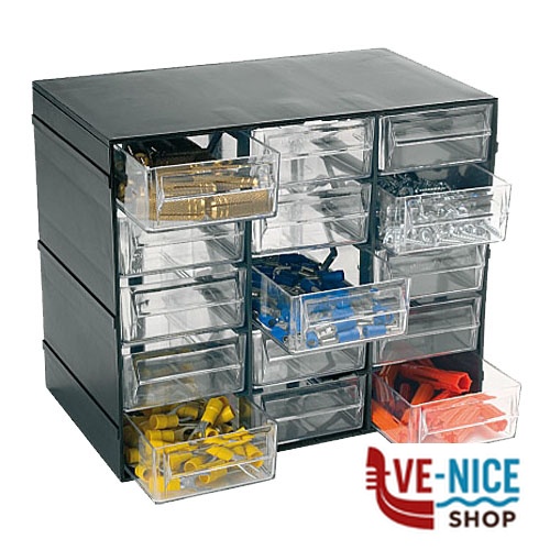 CASSETTIERA 15 228x140 h 190 HOBBY 15 ARTPLAST HOBBY15 CASSETTIERE E CONTENITORI F - immagine 2