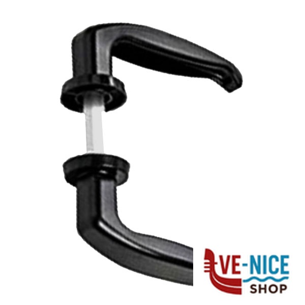 MANIGLIA CANCELLI GRANO NERA 25x80 211 FC 10901305503 MANIGLIE F - immagine 3