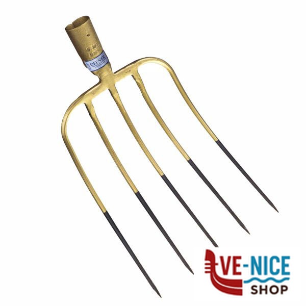 FORCA 5 DENTI ORO STYRIA D510D FORCHE F - immagine 2