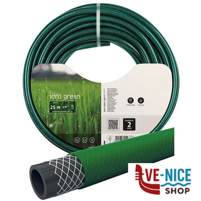 TUBO IDRO GREEN 5/8" m 15 FITT 71039.20615.59064 TUBI GIARDINO F - immagine 3