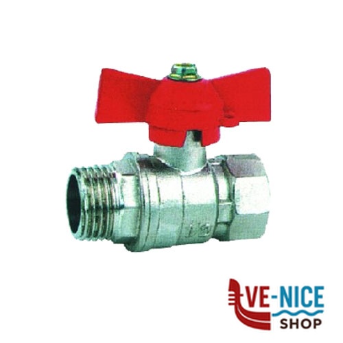 VALVOLA SFERA MF M/CO FARFALLA 1/2" AGLAIA 02563 HN3116 1/2 VALVOLE SFERA F - immagine 4