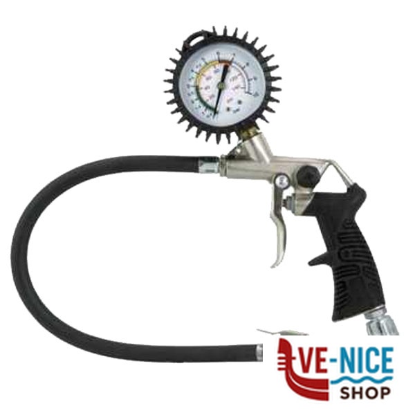 PISTOLA GONFIAGGIO C/MANOMETRO 25/D-RB ANI AH060402 PISTOLE GONFIAGGIO F - immagine 2