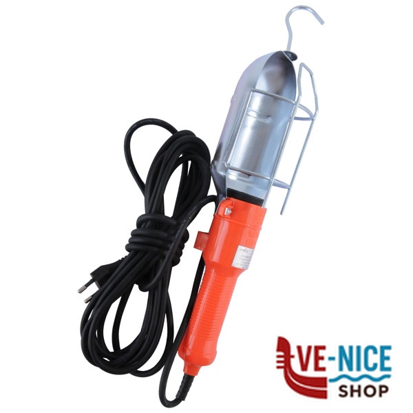 LAMPADA PORTATILE CAVO m 10 MET SYNTESY 00472 DY-YJD-A-1 LAMPADE PORTATILI F - immagine 2