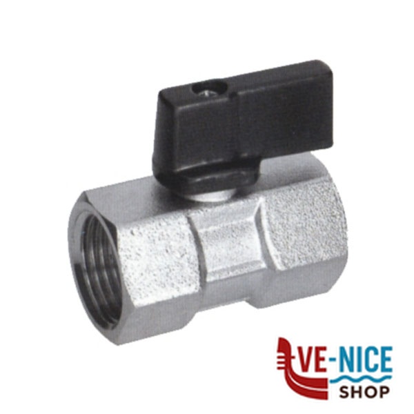 VALVOLA SFERA FF PROFESSIONAL 3/8" MINI 100C-C-RTNO VALVOLE SFERA F - immagine 3