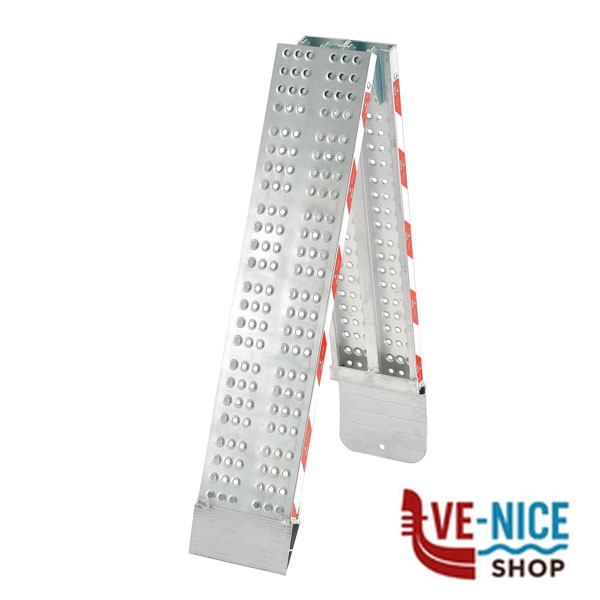 RAMPA ALLUMINIO cm 150x20 BIPLANA GIERRE RRL150 RAMPE F - immagine 2