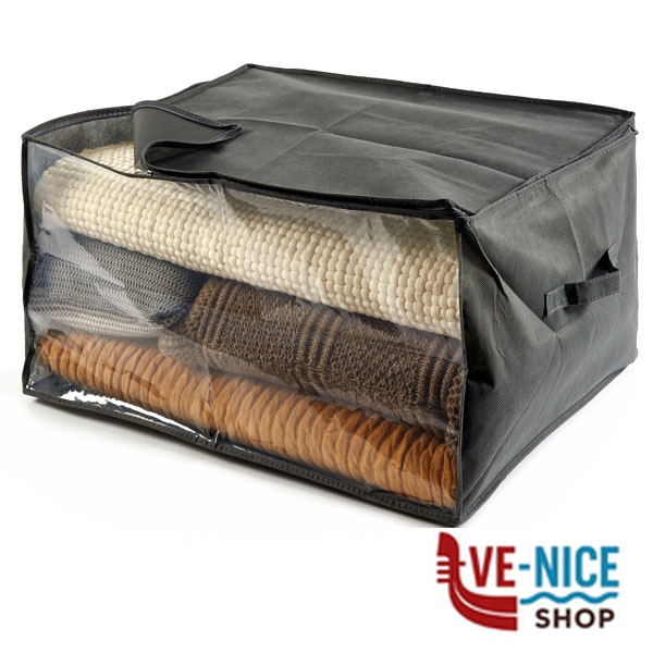 SCATOLA EASY BAG TNT 60x50 h 35 LINEAPIU' 16512-0384A SCATOLE GUARDAROBA C - immagine 2
