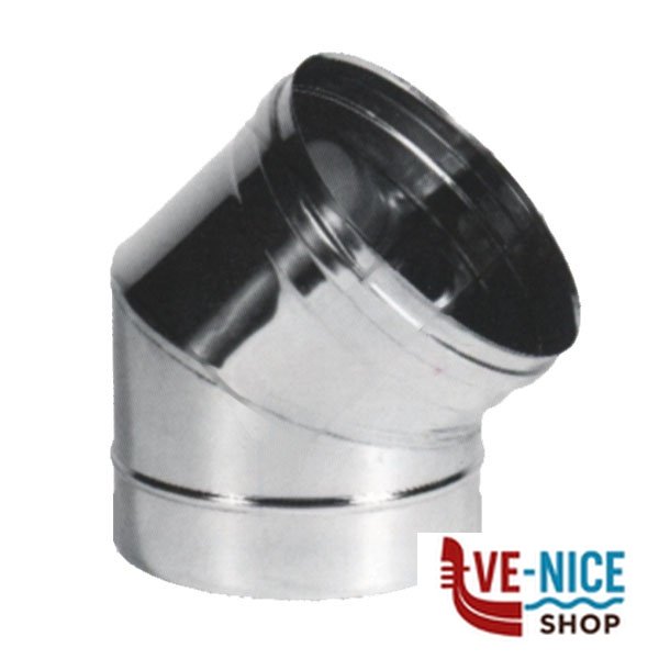 GOMITO INOX SETTORI 45^ 12 MARAL PSCQ45-120 TUBI INOX F - immagine 3