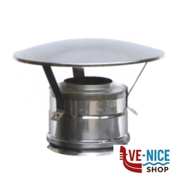 TERMINALE PARAPIOGGIA INOX 15/20 DP MARAL DPCC06 TUBI INOX F - immagine 3