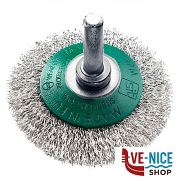 SPAZZOLA CONICA 95 CODULO INOX BL SIT BCO90G-940 SPAZZOLE ELETTROUTENSILI F - immagine 3