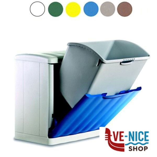 PATTUMIERA AMICA BIANCO l 20 STEFANPL 42556 PATTUMIERE DIFFERENZIATE C - immagine 2