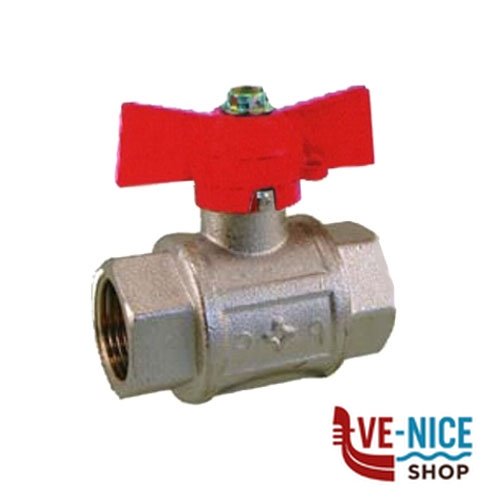 VALVOLA SFERA FF PROFESSIONAL 1/2" FARFALLA 020015 VALVOLE SFERA F - immagine 2