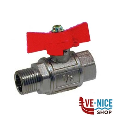 VALVOLA SFERA MF PROFESSIONAL 1" FARFALLA 211025 VALVOLE SFERA F - immagine 4