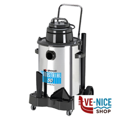 ASPIRAPOLVERE INOX 50/1350 INDUSTRIAL GISOWATT 99100B5N ASPIRAPOLVERE F - immagine 2