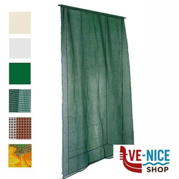TENDA ZANZARIERA 150x250 RIGA VERDE BAZAR BT011MAC RETE ZANZARIERA F - immagine 3