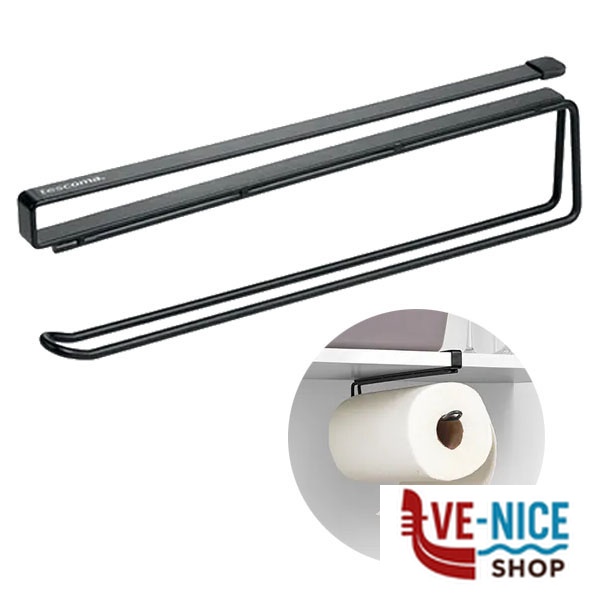 MENSOLA PORTAROTOLO cm 31x1,5 h 9,5 ONLINE TESCOMA 900902 MENSOLE C - immagine 5