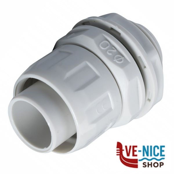 RACCORDO STAGNO SCATOLA GUAINA mm 25 Pz 5 FG16625.5 TUBI E CANALINE CAVI EL F - immagine 6