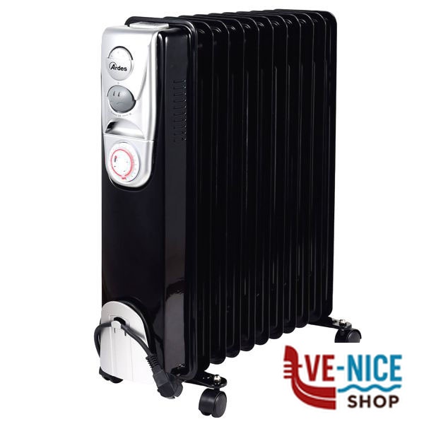 TERMORADIATORE 11 ELEMENTI OILO ARDES AR4R11BTE STUFE ELETTRICHE F - immagine 7