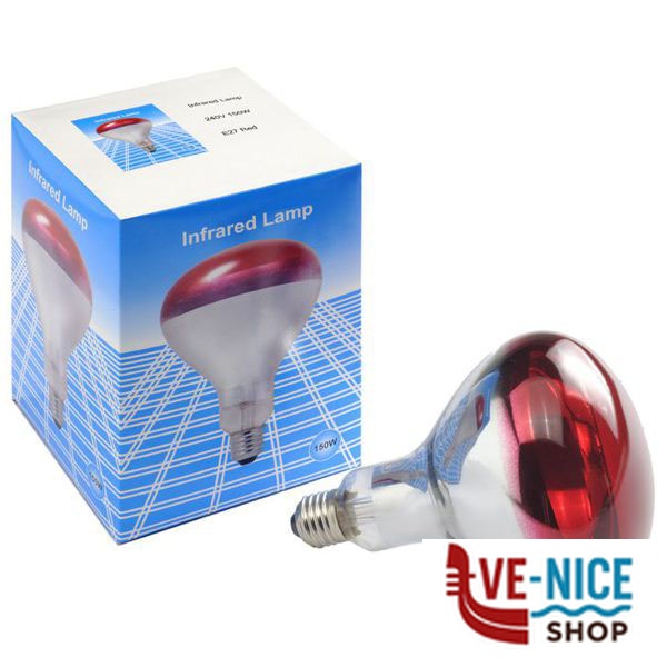 LAMPADA INFRAROSSI RISCALDANTE E27 W 250 170 EF GABBIE E ACCESSORI F - immagine 7