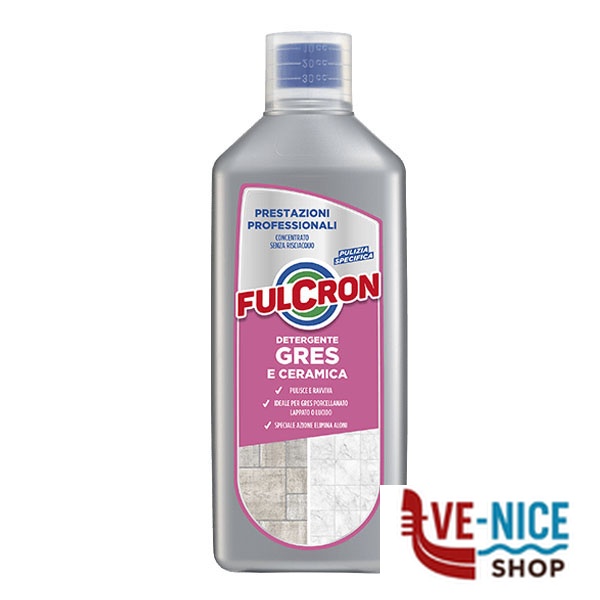 DETERGENTE GRES E CERAMICA l 1,0 FULCRON 2595 DETERGENTI CASA C - immagine 5