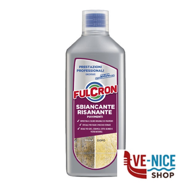 DETERGENTE SBIANCANTE E RISANANTE l 1,0 FULCRON 2597 DETERGENTI CASA C - immagine 5