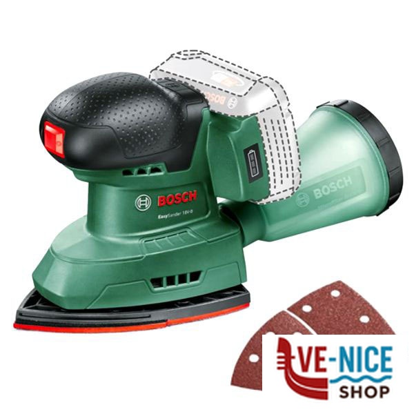 LEVIGATRICE DELTA PALMARE V18 EASY SANDER BOSCH 06033E3000 BOSCH ELETTROUTENSILI F - immagine 7