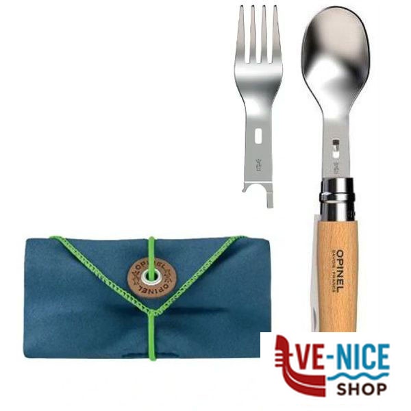 COLTELLO VIROBLOC INOX N. 8 PICNIC+ Pz 3 OPINEL 002500 COLTELLI RONCOLINE F - immagine 5
