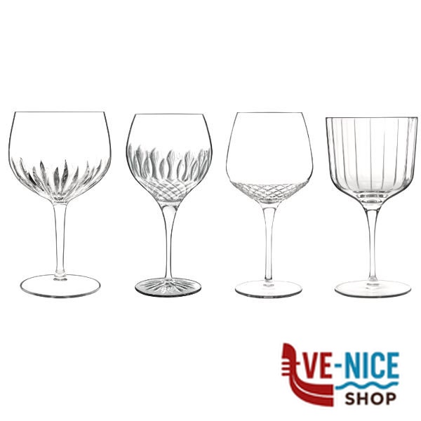 CALICE GIN TONIC Pz 4 L.BORMIOLI A13245S06021990 BICCHIERI VETRO BORMIOLI L C - immagine 5