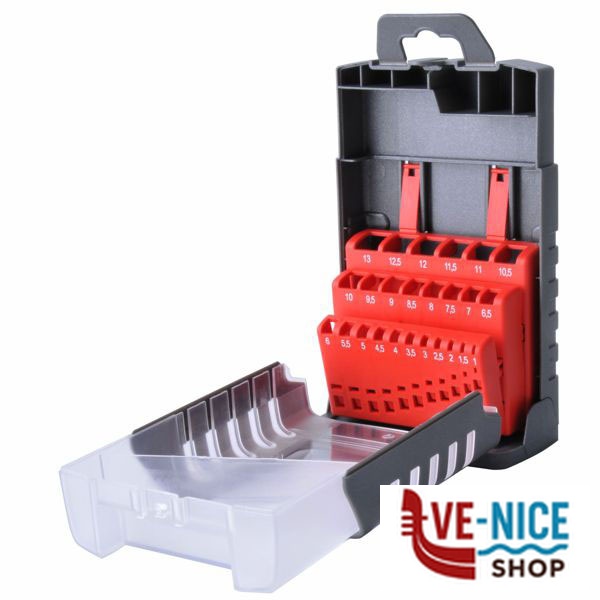 SCATOLA PUNTE HSS Pz 25 VUOTA GB 4B 25/02 PUNTE ELICOIDALI SERIE F - immagine 6