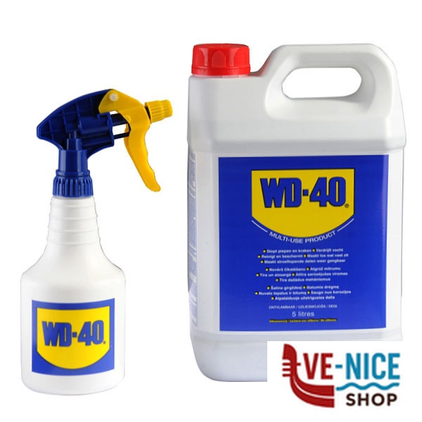 LUBRIFICANTE TANICA l 5 + DOSATORE l 0,5 WD40 49506-44506 OLI E ADDITIVI VARI F - immagine 5