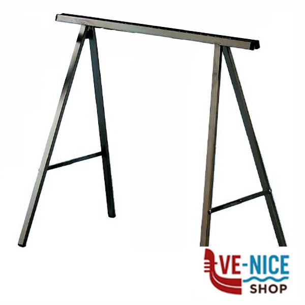 CAVALLETTO PIEGHEVOLE ACCIAIO cm 80 FACAL CAV/Z CAVALLETTI F - immagine 7