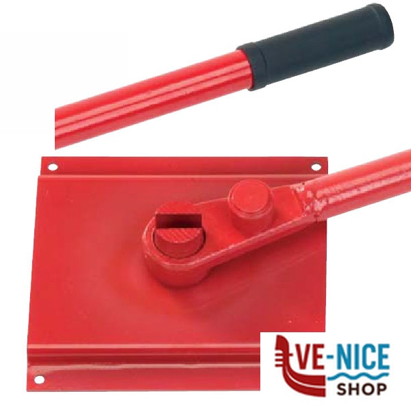 PIEGAFERRI PIASTRA mm 10/12 BARRA ADEL 326 PIEGAFERRI F - immagine 7