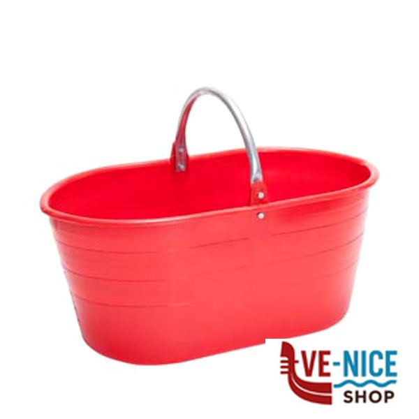 CESTA OVALE MANICO FERRO l 25 ICS P30000+P30001 CESTE FRUTTA C - immagine 6