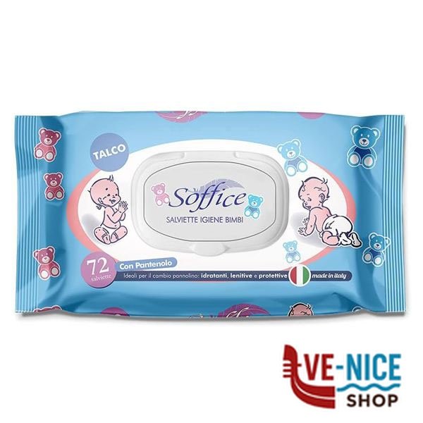 SALVIETTE BAMBINI TALCO Pz 72 SOFFICE VE172 SALVIETTE C - immagine 5